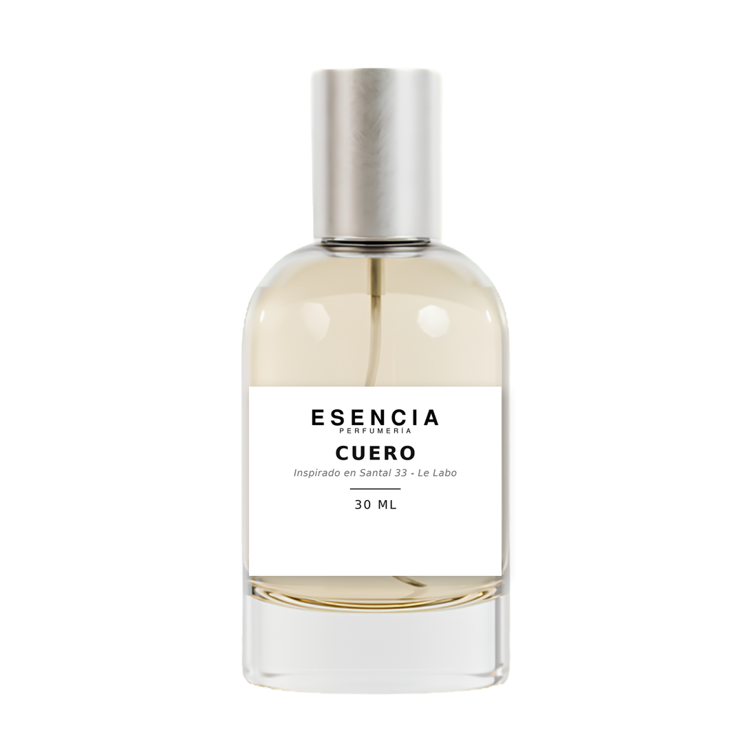 CUERO - Inspirado en Santal 33 Le Labo - Esencia Perfumería